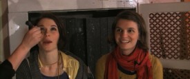 The 24P footage I converted includes a dual interview with Kate (Georgina Sherrington) and Copy-Kate (Katie Lake).