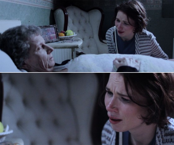 An example of a down-the-line close-up from Stop/Eject - Neil Oseman