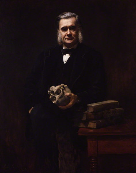 NPG 3168; Thomas Henry Huxley by John Collier